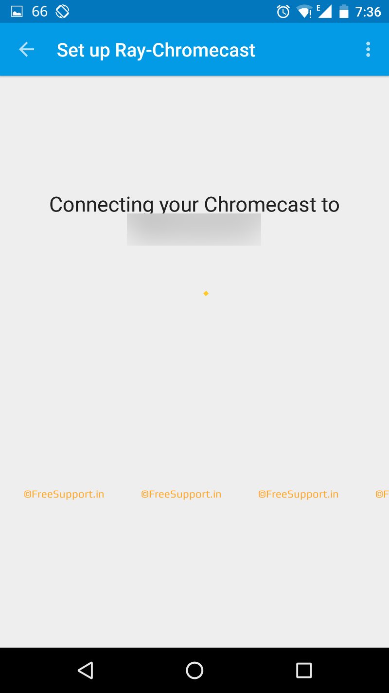 07 Chromecast connecting chromecast to wi fi